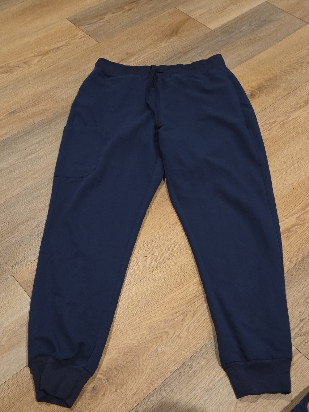 Women's Navy Drawstring Jogger Scrub Pants